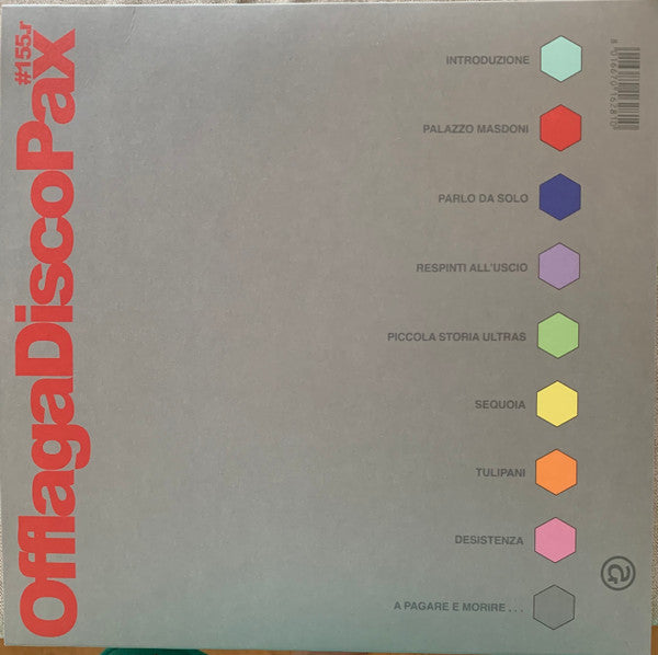 Offlaga Disco Pax : Gioco Di Società (LP, Album, Ltd, RE, Red)