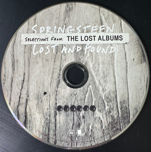 Bruce Springsteen : Lost And Found: Selections From The Lost Albums (CD, Comp)