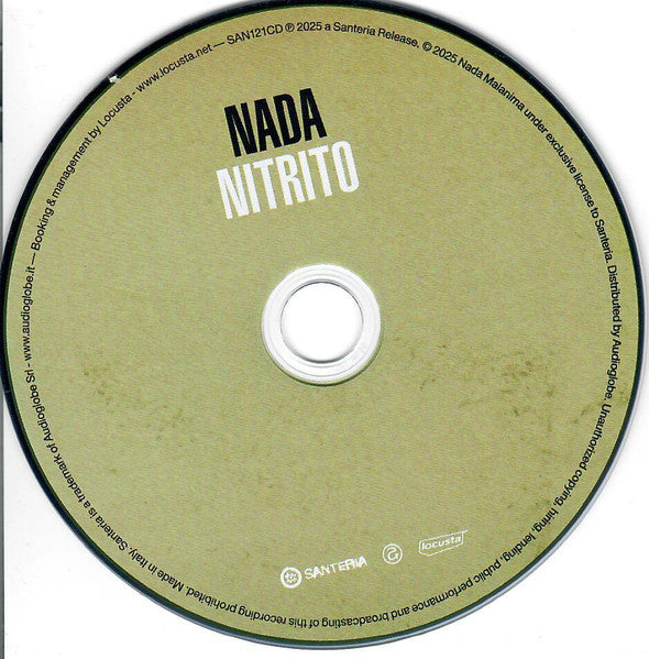 Nada (8) : Nitrito (CD, Album)