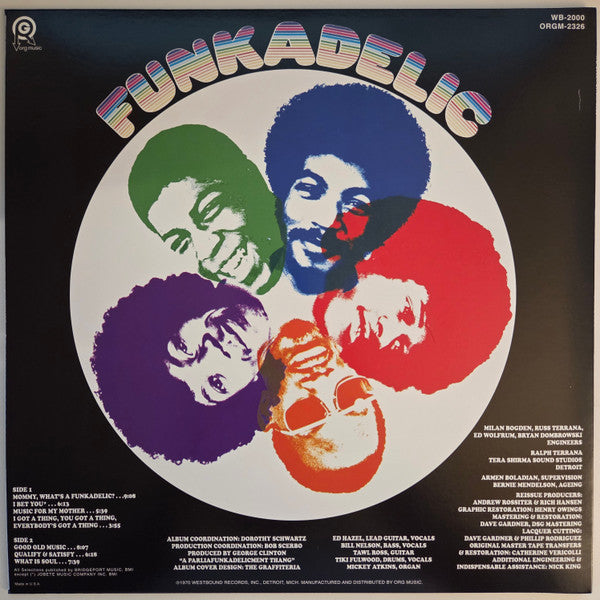 Funkadelic : Funkadelic (LP, Album, RE, RM)