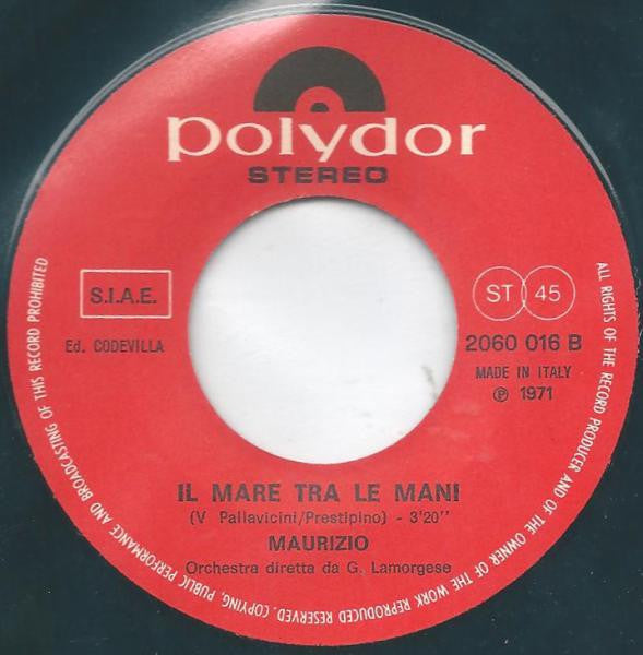 Maurizio Arcieri : Rose Blu (7")