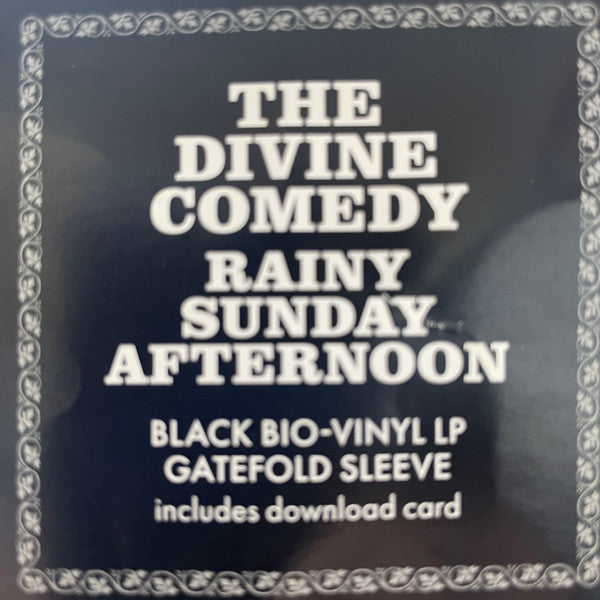 The Divine Comedy : Rainy Sunday Afternoon (LP, Bioplastic, Gat)