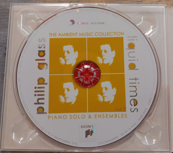 Philip Glass : Liquid Times (3xCD, Comp)