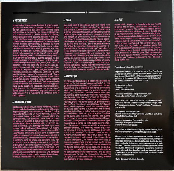 The Zen Circus : Il Male (LP)