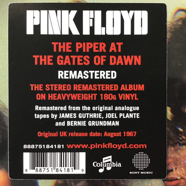 Pink Floyd : The Piper At The Gates Of Dawn (LP, Album, RE, RM, 180)