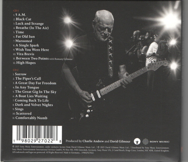 David Gilmour : The Luck And Strange Concerts (2xCD, Album, Son)