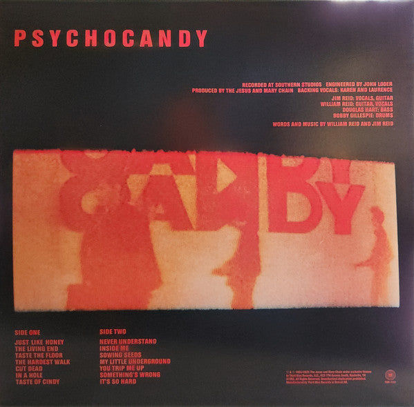 The Jesus And Mary Chain : Psychocandy (LP, RE, RM, Hot)