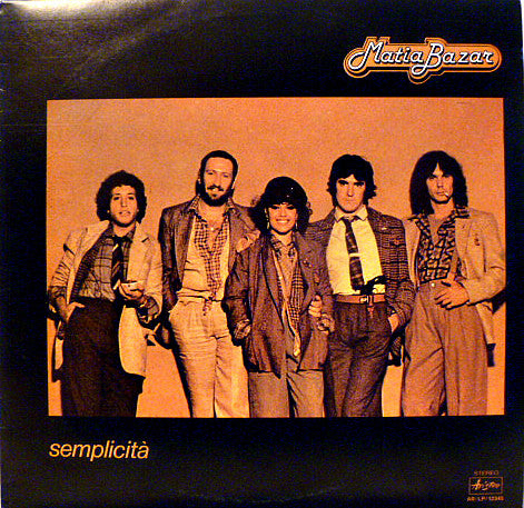 Matia Bazar : Semplicità (LP, Album)