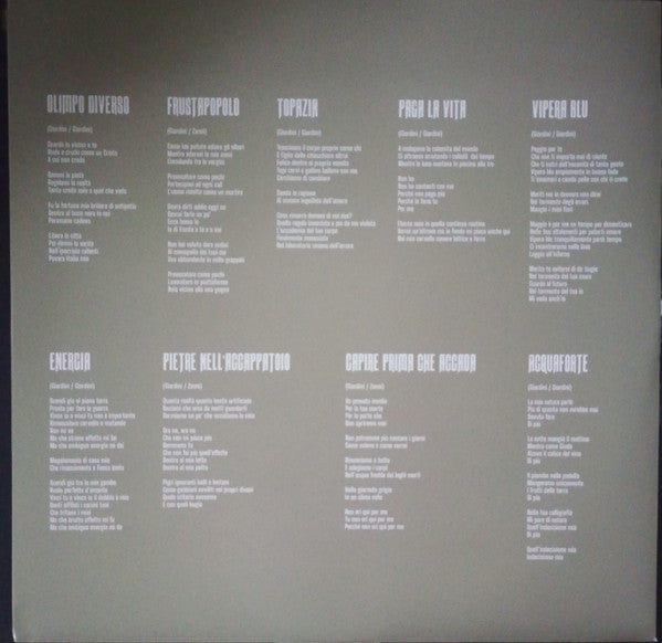 Umberto Maria Giardini : Olimpo Diverso (LP, Album)