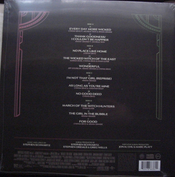 Stephen Schwartz : Wicked: For Good (The Soundtrack) (2xLP, Album, RSD, Pic, RE, Alt)