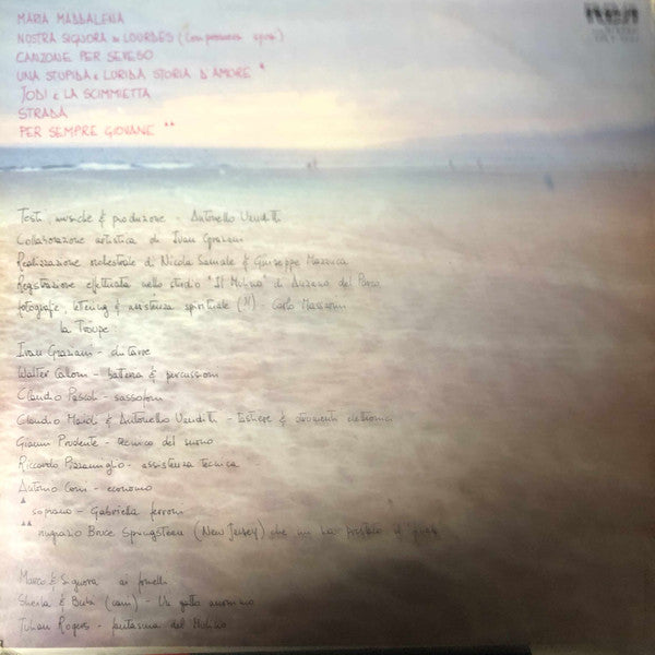 Antonello Venditti : Ullàlla (LP, Album)