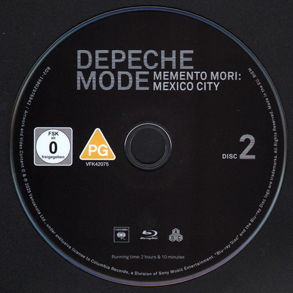 Depeche Mode : M (Blu-ray, Multichannel, HD, + Blu-ray, HD + 2xCD, A)