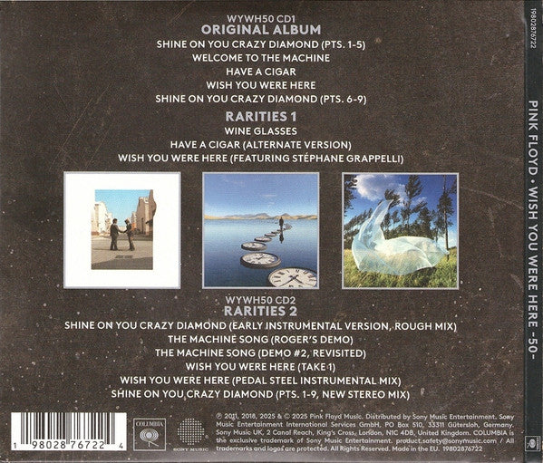 Pink Floyd : Wish You Were Here -50- (CD, Album, RE + CD + RM, 50t)
