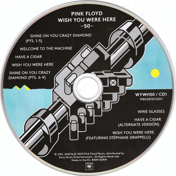 Pink Floyd : Wish You Were Here -50- (CD, Album, RE + CD + RM, 50t)