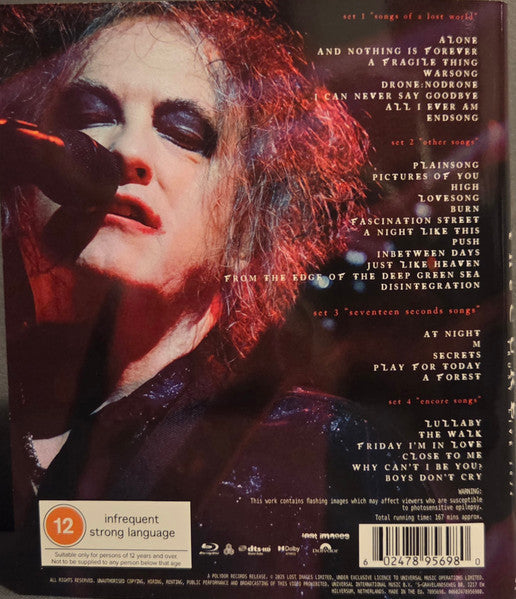 The Cure : The Show Of A Lost World (Troxy Live 2024) (Blu-ray, RM, Dol)