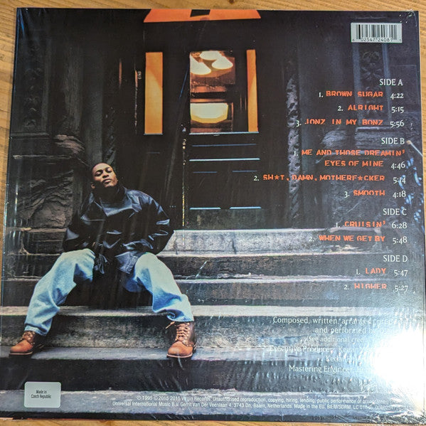 D'Angelo : Brown Sugar (2xLP, Album, RE, RP)