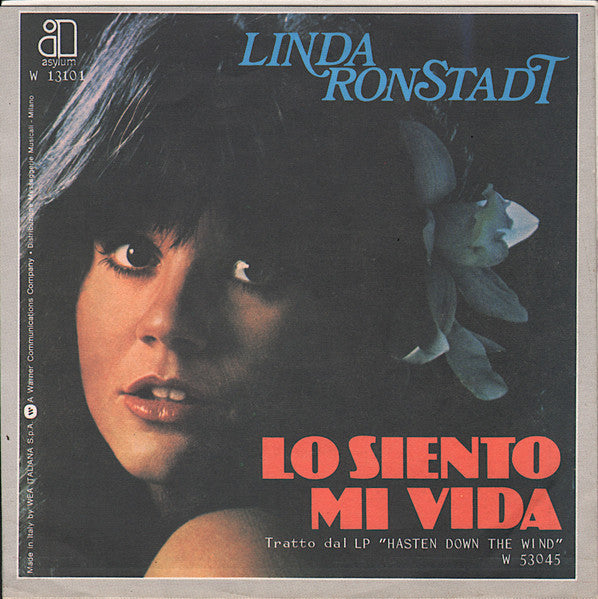 Linda Ronstadt : It's So Easy (7", Single)