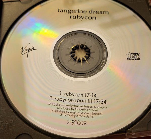Tangerine Dream : Rubycon (CD, Album, RE)
