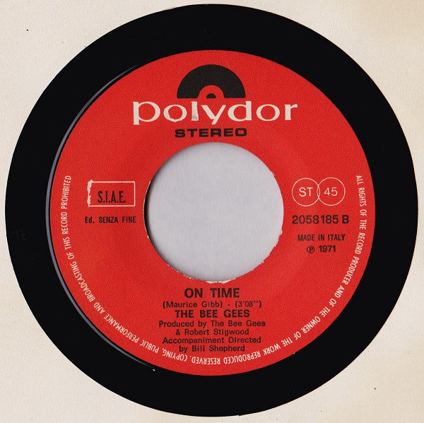 Bee Gees : My World (7")