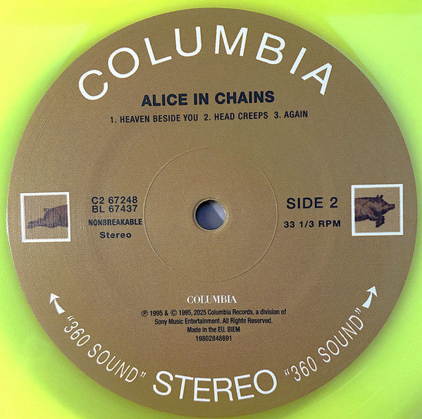 Alice In Chains : Alice In Chains (2xLP, Album, Ltd, RE, Yel)