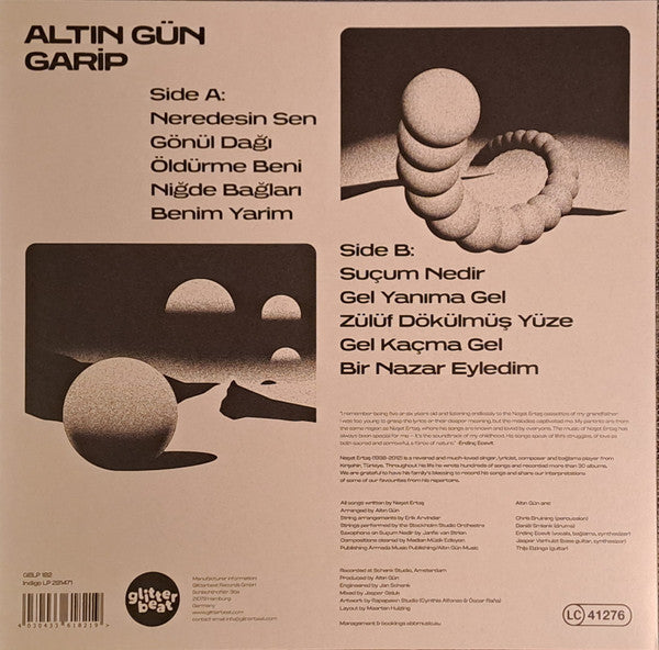 Altın Gün : Garip (LP, Album, Bioplastic)