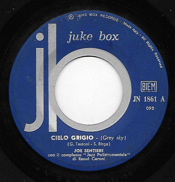 Joe Sentieri : Cielo Grigio = Grey Sky (7")