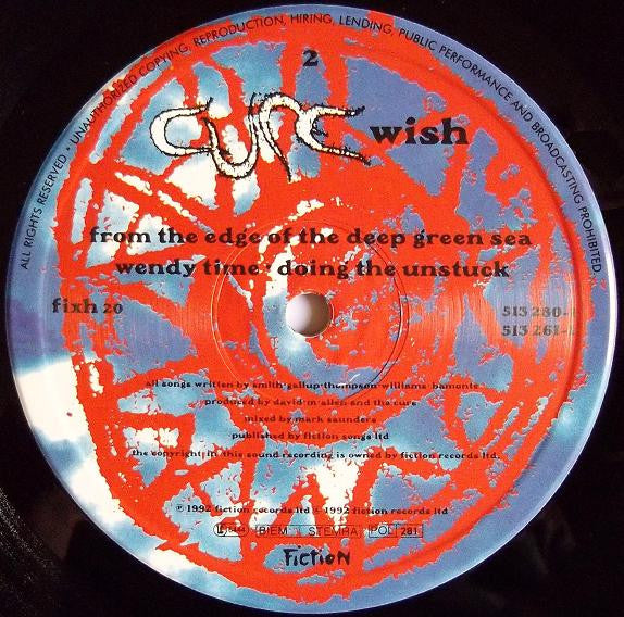 Cure* : Wish (2xLP, Album)