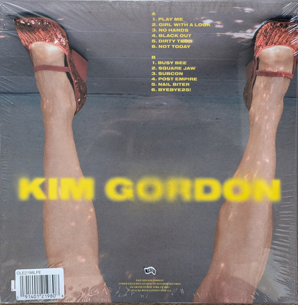 Kim Gordon : Play Me (LP, Album, Ltd, Whi)