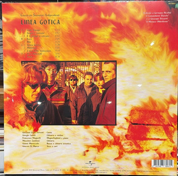 C.S.I. : Linea Gotica (2xLP, Album, RE, Tra)