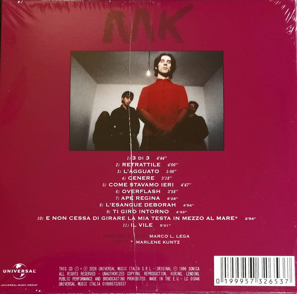 Marlene Kuntz : Il Vile (CD, Album, RE)