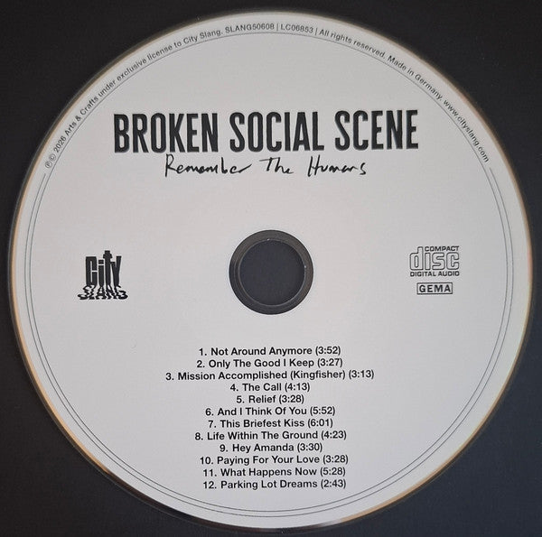 Broken Social Scene : Remember The Humans (CD, Album)
