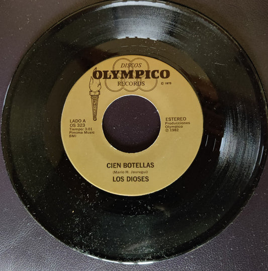 Los Dioses : Cien Botellas (7")