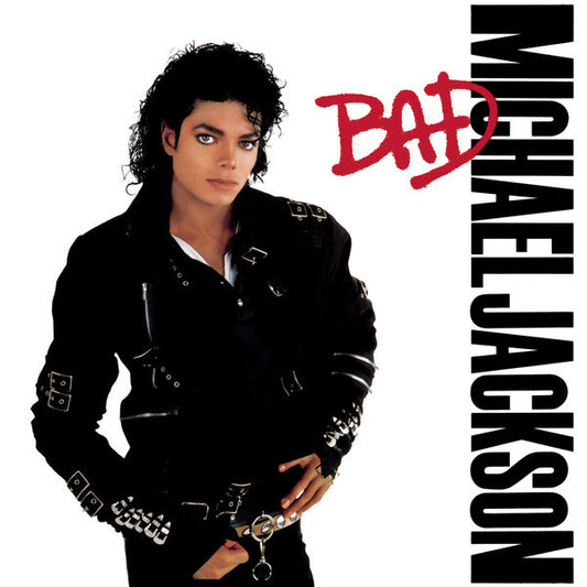 Michael Jackson : Bad (LP, Album, RE, RP)