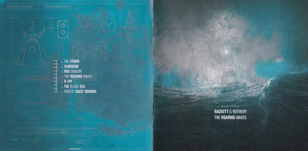 Hackett* & Rothery* : The Roaring Waves (CD, Album)
