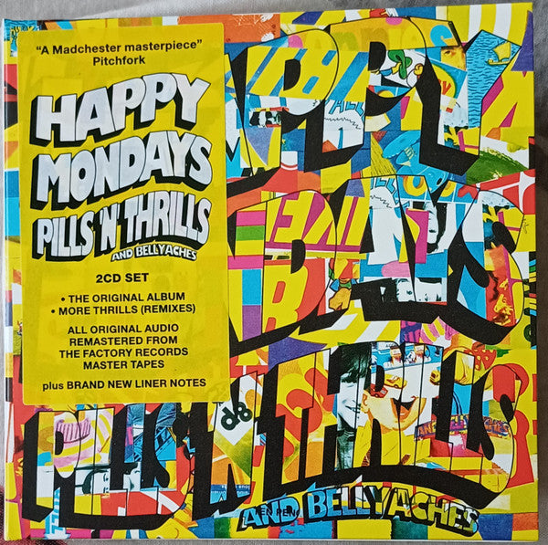 Happy Mondays : Pills 'N' Thrills And Bellyaches (2xCD, Album, RE, RM + Box, Album, RE, RM)