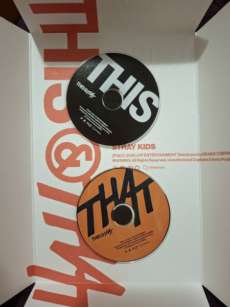 Stray Kids : This & That (CD, & v)