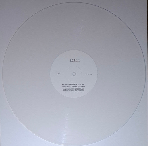 Kasabian : Act III (LP, Album, Whi)