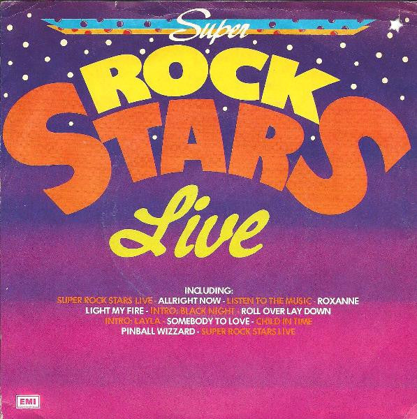 Super Rock Stars Live : Medley (7", P/Mixed)