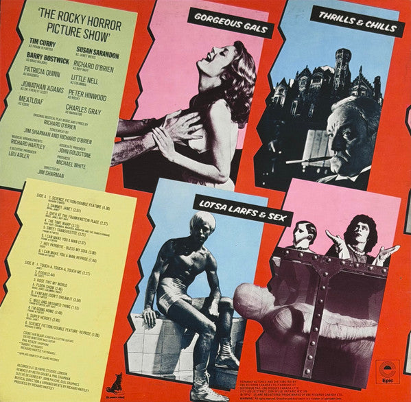 "The Rocky Horror Picture Show" Original Cast : The Rocky Horror Picture Show (LP, Album, RE, Don)