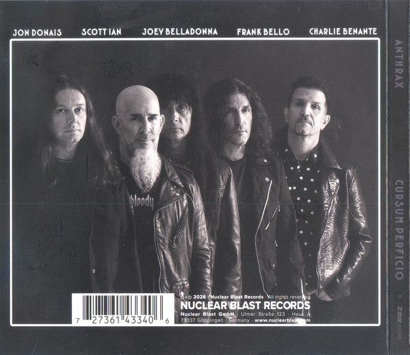 Anthrax : Cursum Perficio (CD, Album, Dig)