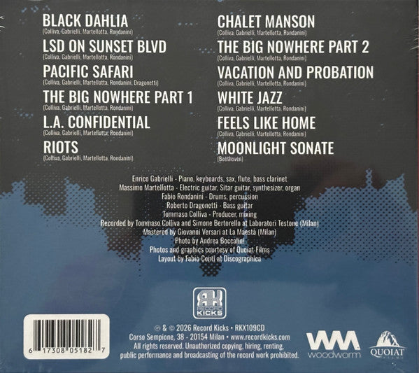 Calibro 35 : ELLROY vs L.A. (CD, Album)