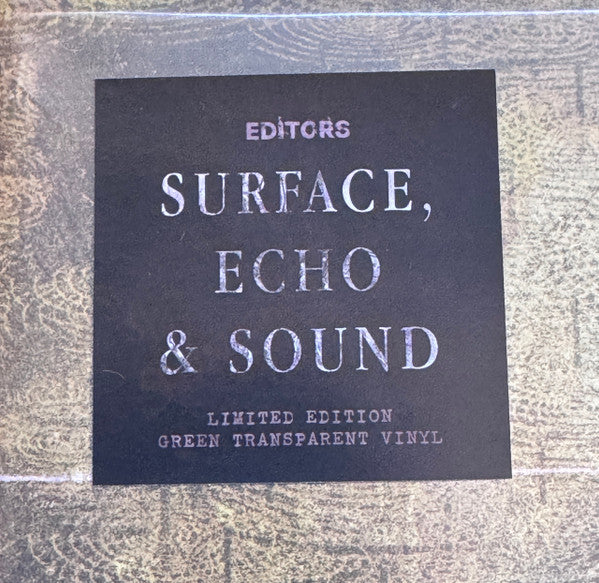 Editors : Surface, Echo & Sound (LP, Album, Ltd, Gre)