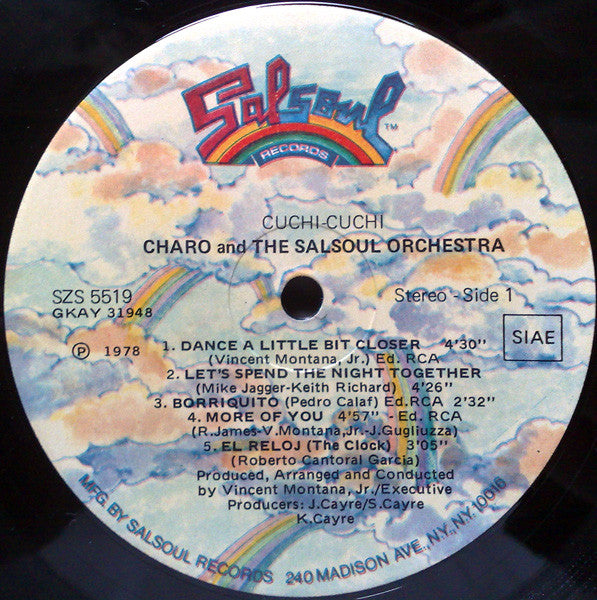 Charo And The Salsoul Orchestra : Cuchi-Cuchi (LP, Album)