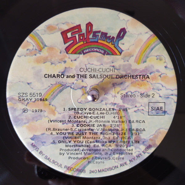 Charo And The Salsoul Orchestra : Cuchi-Cuchi (LP, Album)