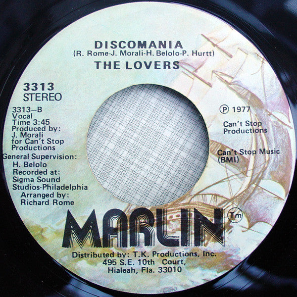 The Lovers (5) : Discomania (7")