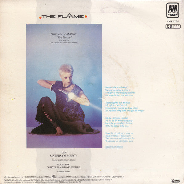 Annabel Lamb : The Flame (7", Single)