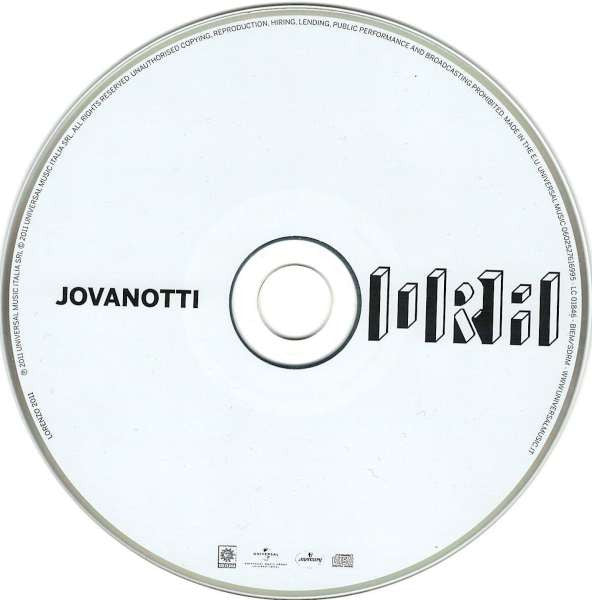Jovanotti : Ora (CD, Album)