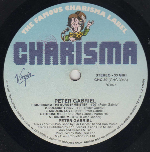 Peter Gabriel : Peter Gabriel (LP, Album, RE)