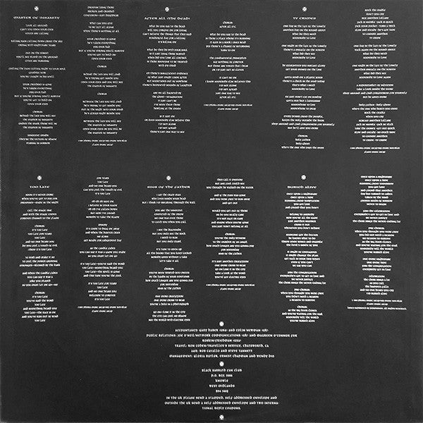 Black Sabbath : Dehumanizer (LP, Album)