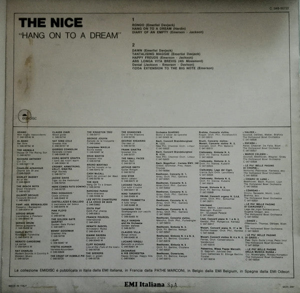 The Nice : Hang On To A Dream (LP, Comp)